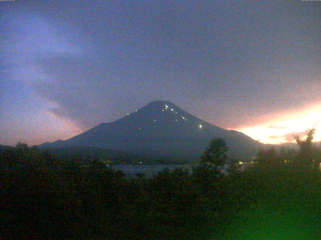 山中湖からの富士山