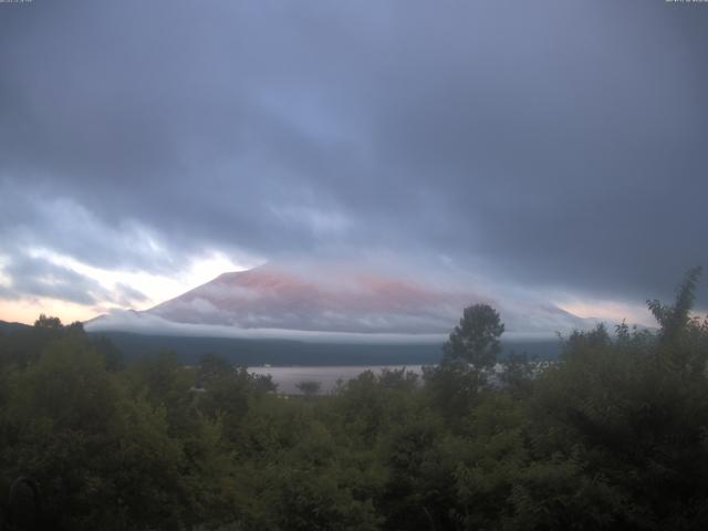 山中湖からの富士山