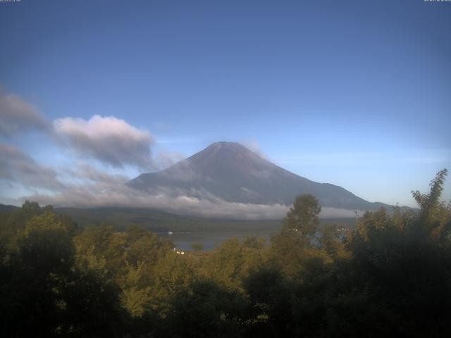 山中湖からの富士山