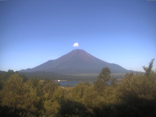 山中湖からの富士山