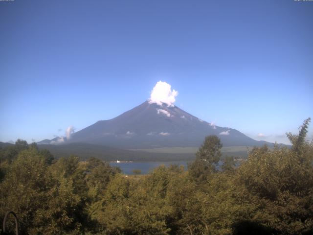 山中湖からの富士山