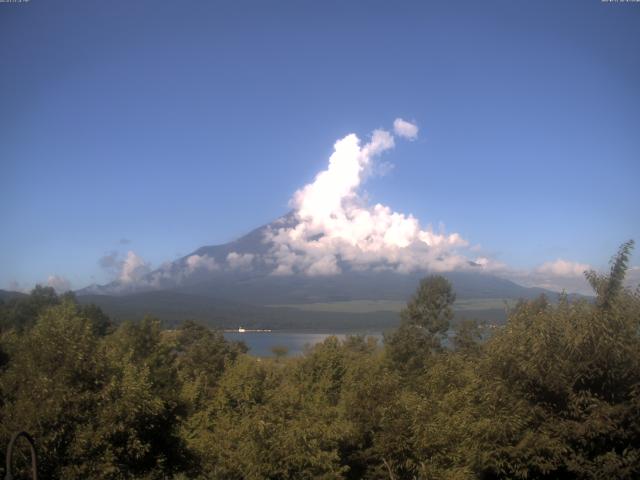 山中湖からの富士山