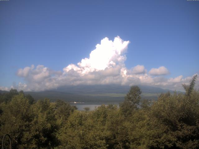 山中湖からの富士山