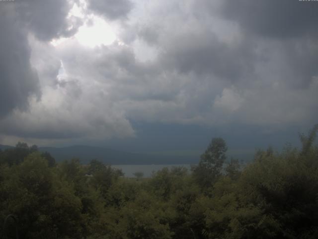 山中湖からの富士山