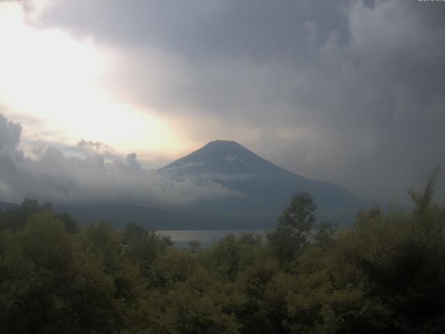 山中湖からの富士山