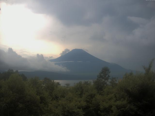 山中湖からの富士山