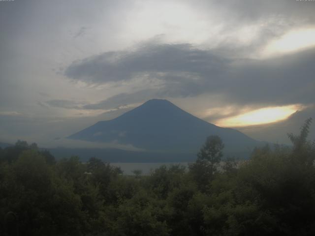 山中湖からの富士山