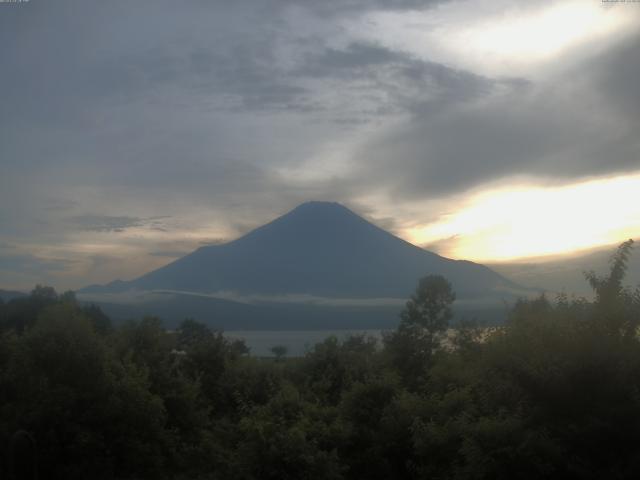 山中湖からの富士山
