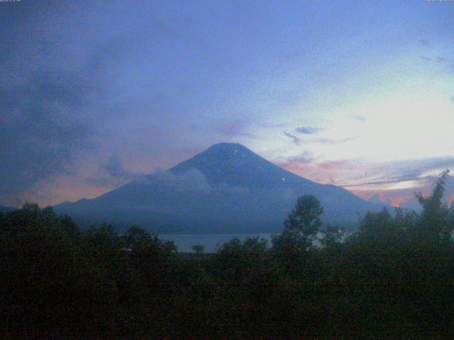 山中湖からの富士山