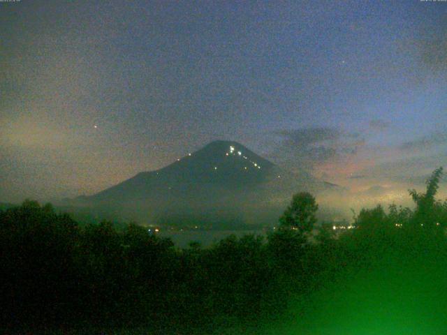 山中湖からの富士山