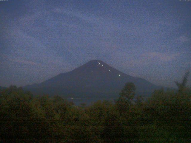 山中湖からの富士山