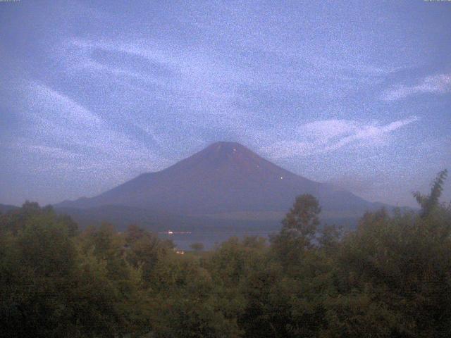 山中湖からの富士山