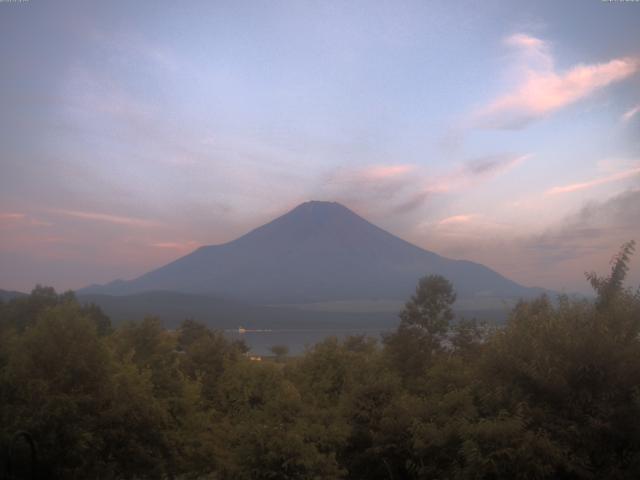 山中湖からの富士山