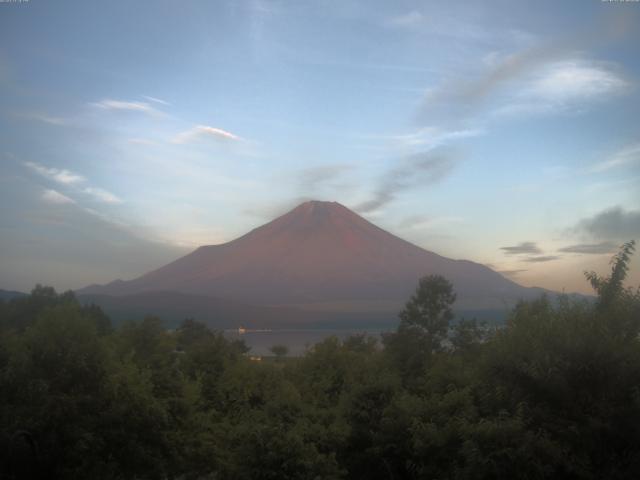 山中湖からの富士山