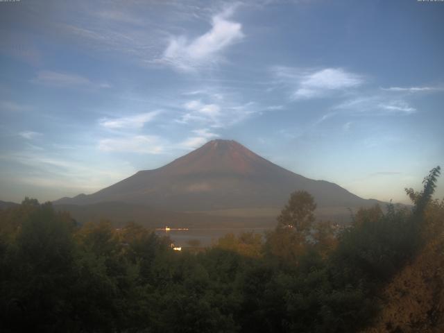 山中湖からの富士山