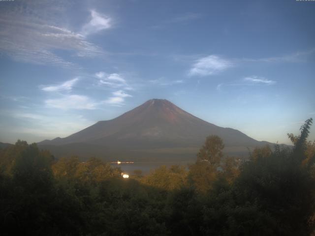山中湖からの富士山