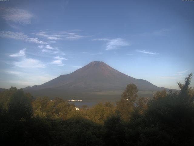 山中湖からの富士山