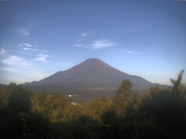 山中湖からの富士山