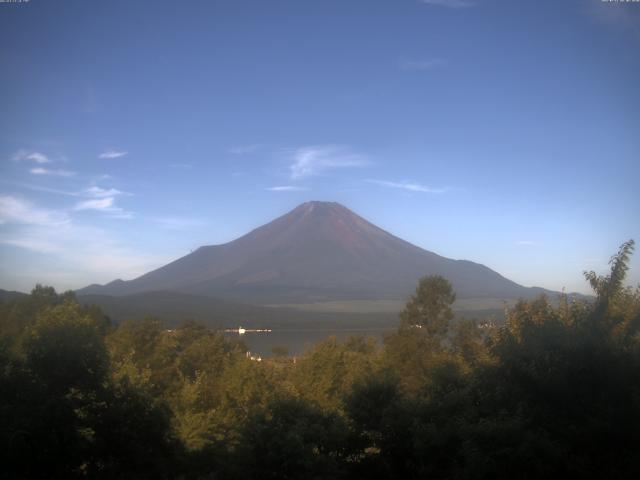 山中湖からの富士山