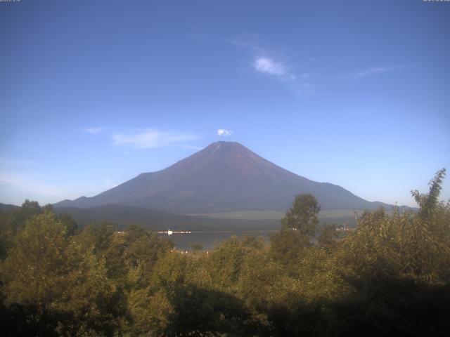 山中湖からの富士山