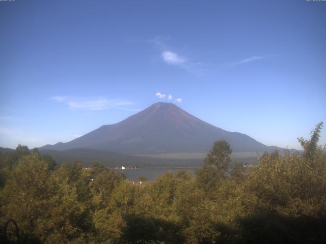 山中湖からの富士山