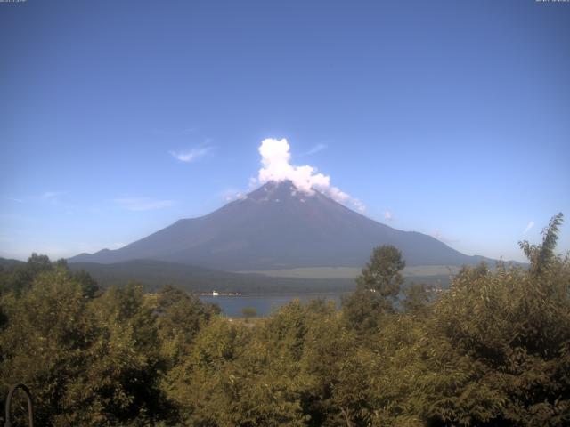 山中湖からの富士山