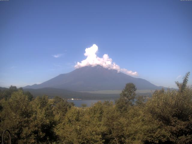 山中湖からの富士山