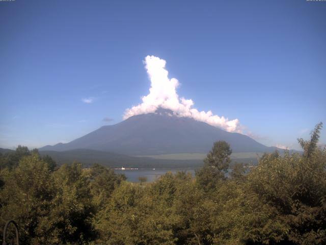 山中湖からの富士山