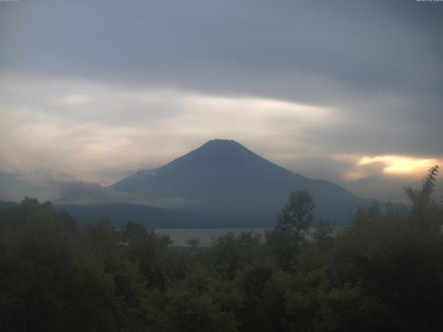 山中湖からの富士山