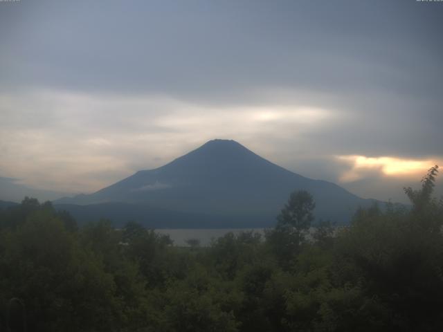 山中湖からの富士山
