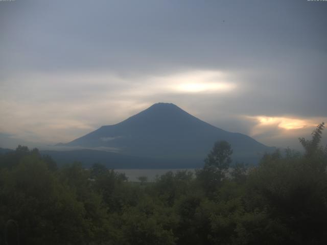 山中湖からの富士山