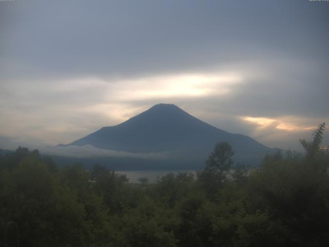 山中湖からの富士山