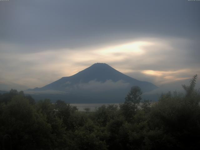 山中湖からの富士山