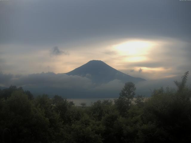 山中湖からの富士山