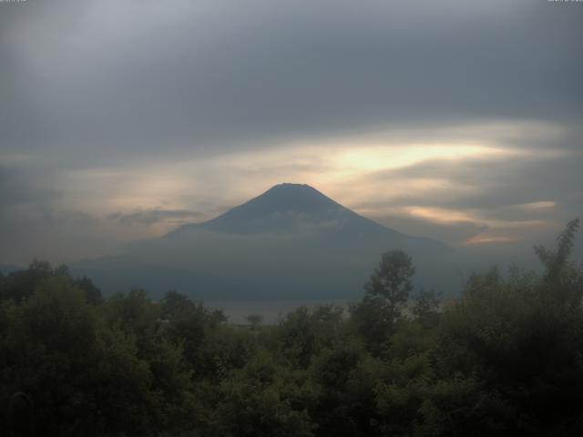 山中湖からの富士山