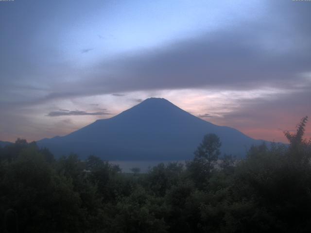 山中湖からの富士山