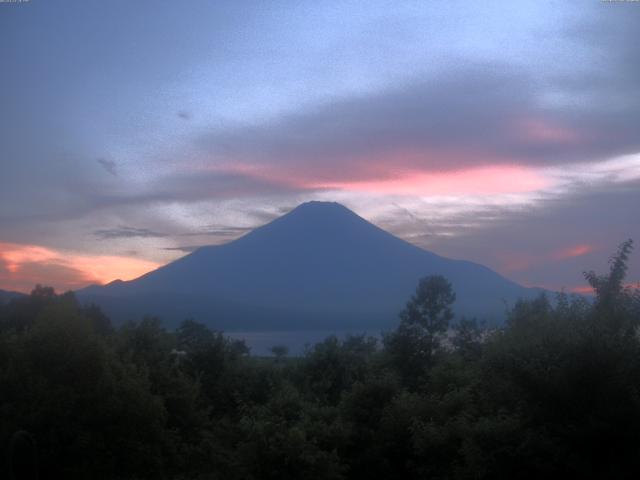 山中湖からの富士山