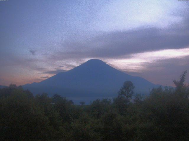 山中湖からの富士山