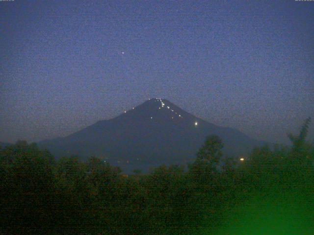 山中湖からの富士山