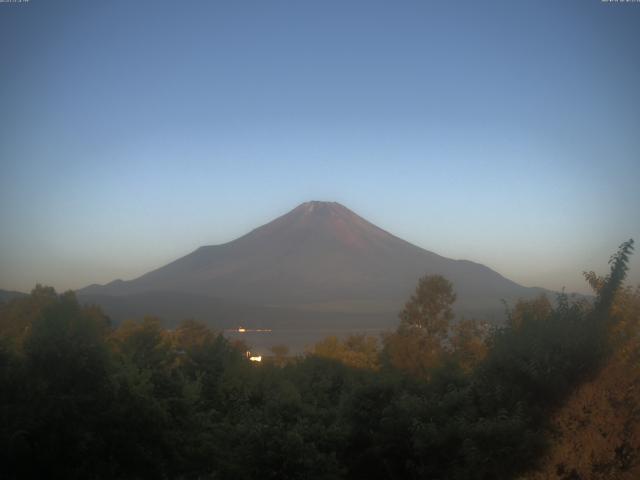 山中湖からの富士山
