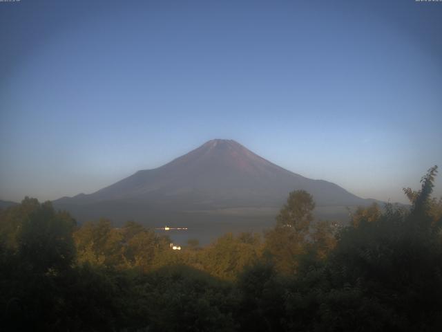 山中湖からの富士山