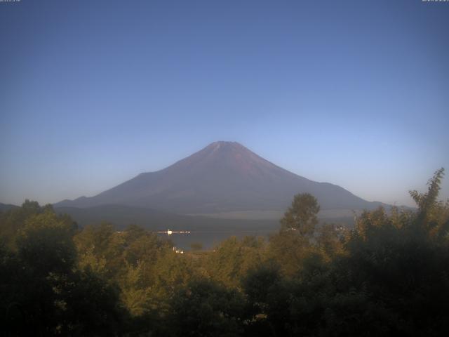 山中湖からの富士山