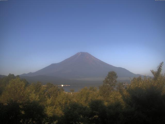 山中湖からの富士山
