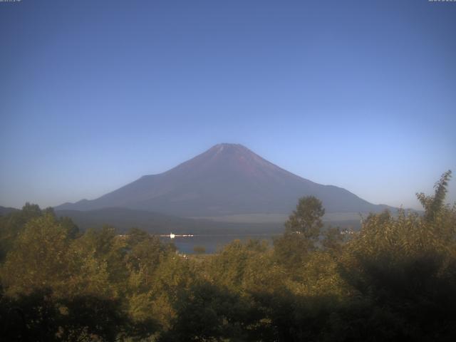 山中湖からの富士山