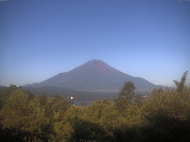 山中湖からの富士山
