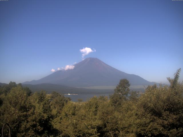 山中湖からの富士山