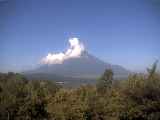 山中湖からの富士山