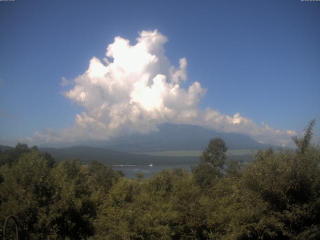 山中湖からの富士山