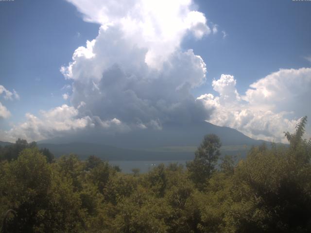 山中湖からの富士山