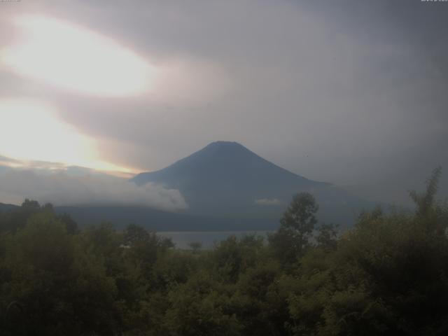 山中湖からの富士山